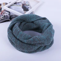 winter knitted scarf women soft fleece warmer cycling scarves men bandana climbing neck scarf thick velvet hiking scarves