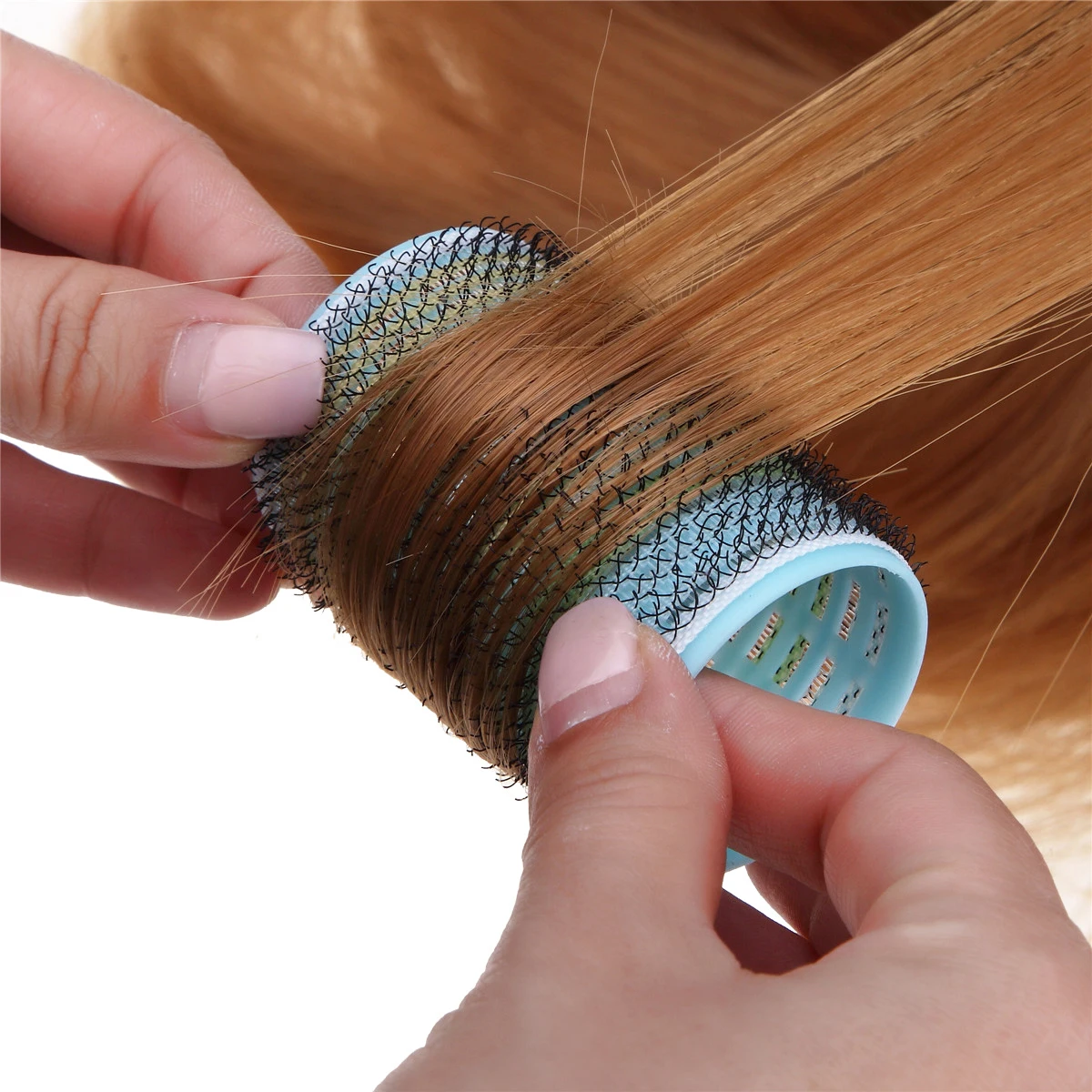 6 шт./компл. Пластик Плойка для завивки волос домашнего использования прическа