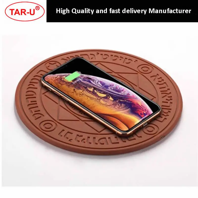 10 шт./лот Mini Magic Array Qi10W Быстрое беспроводное зарядное устройство для iPhone X/XR/XS/Max 8/8