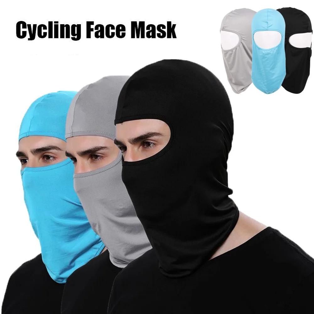 

Cycling Motorcycle Face Mask Breathable bandana Full Cover Face Scarf Hat lycra Ski Neck Summer Sun UV Protection