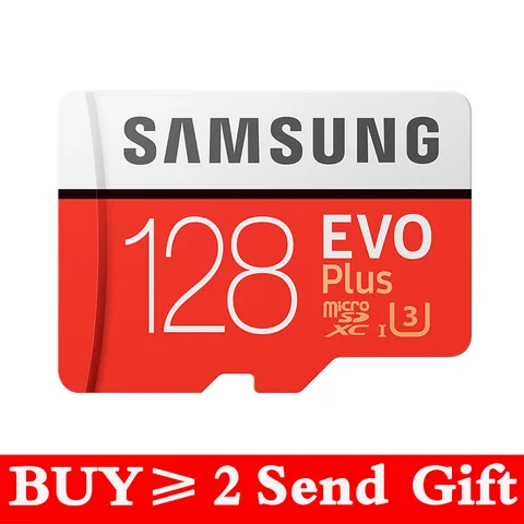 Оригинальная карта памяти SAMSUNG EVO Plus Micro SD 256 ГБ 128 Гб 64 ГБ 32 ГБ 16 ГБ класс 10 карта памяти EVO + microSD TF карта cartao d