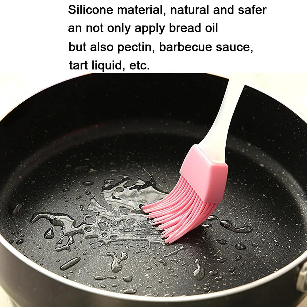 

Kitchen Accessories Tools Silicone Oil Brush Basting Brushes Cake Butter Bread Pastry Brush Cooking Utensil Kitchen Gadgets