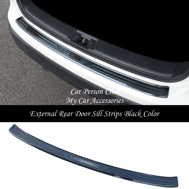 Накладки на педали для заднего порога двери из нержавеющей стали защитная