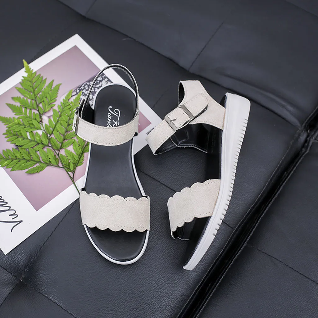 

Casual Sandals Women Flying Woven Breathable Non-Slip Wear-Resistant Comfortable Bottom Sandals For Summer Shoes