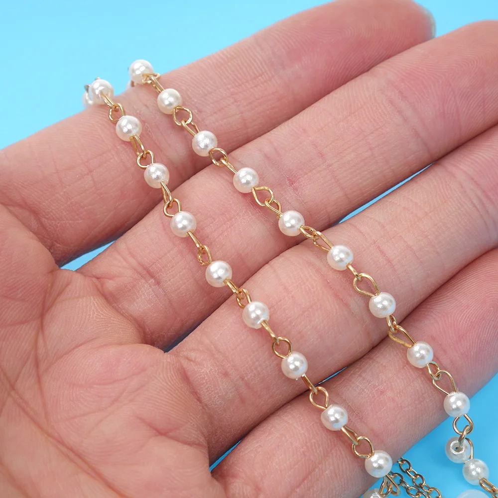 

Glasses Chain Simulated Pearl Mini Beads Strap Non Slip Necklace Decoration String Rope Lanyard Cord