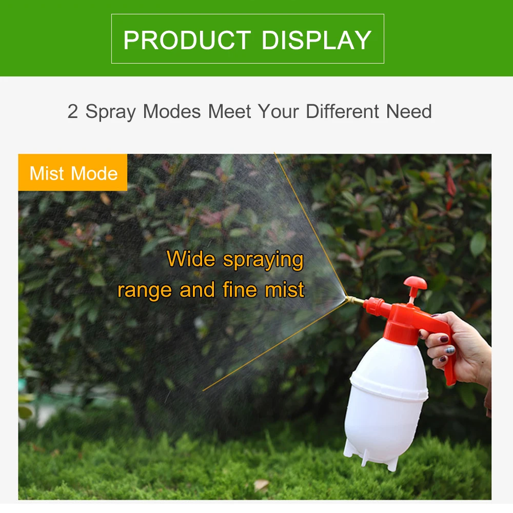 Ручной распылитель на 1 5 л с напором воздуха бутылка для полива кастрюль домашней