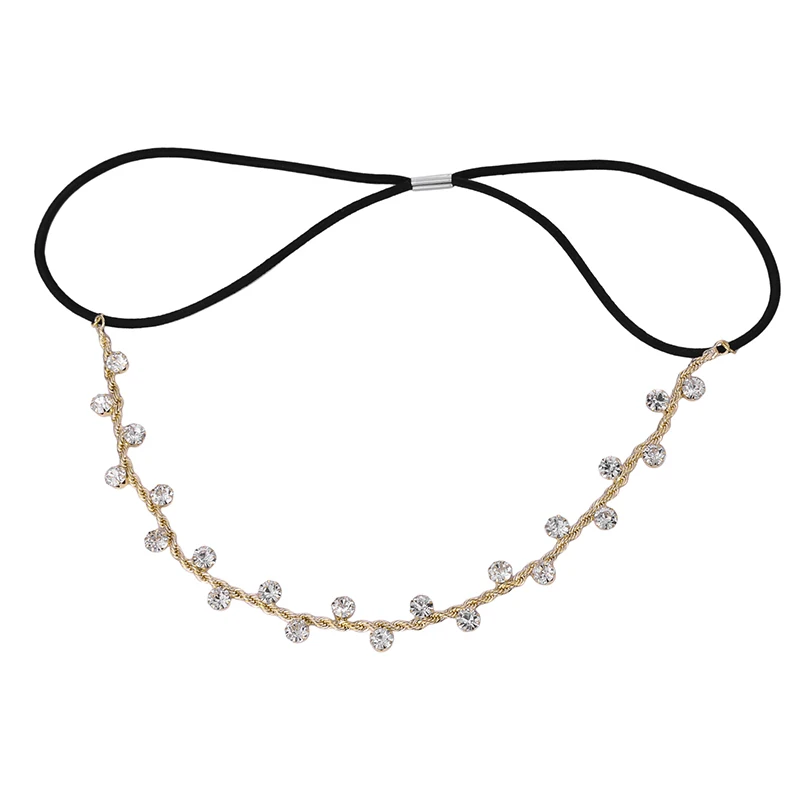 

New Headband Hair Accessories Crystal Hair Bands Bridal Head Bands Wedding Jewelry Address Women Temperament Hair Accessories