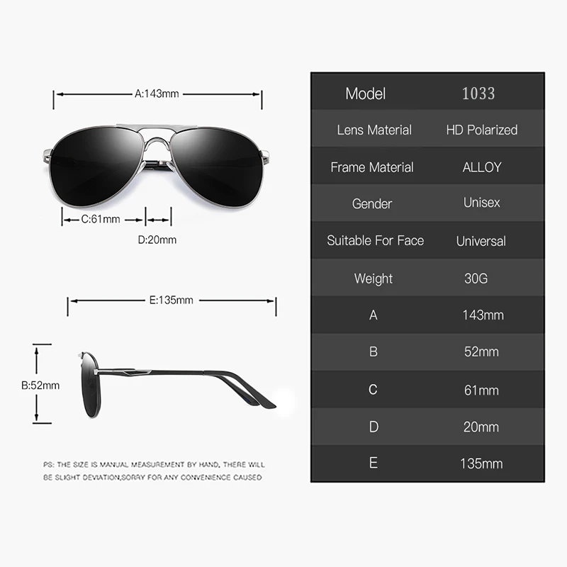 Мужские Винтажные Солнцезащитные очки TEWEXUA классические алюминиевые с