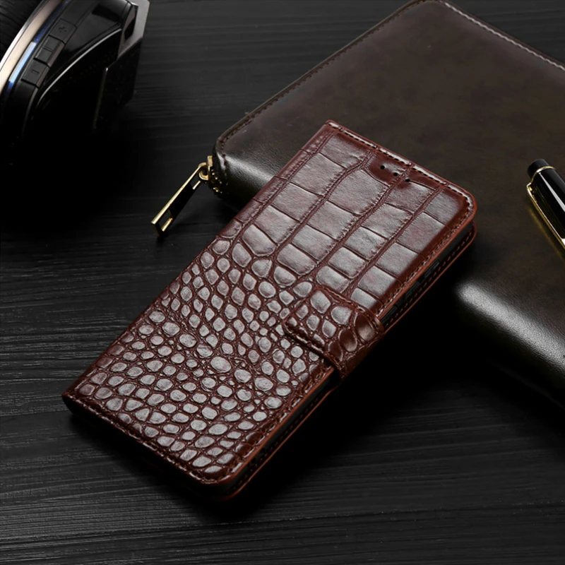 Crocodile texture For ASUS ZenFone Max Pro M1 ZB602KL ZB 602KL Case cover Kickstand flip leather Wallet case With Card Pocket | Мобильные