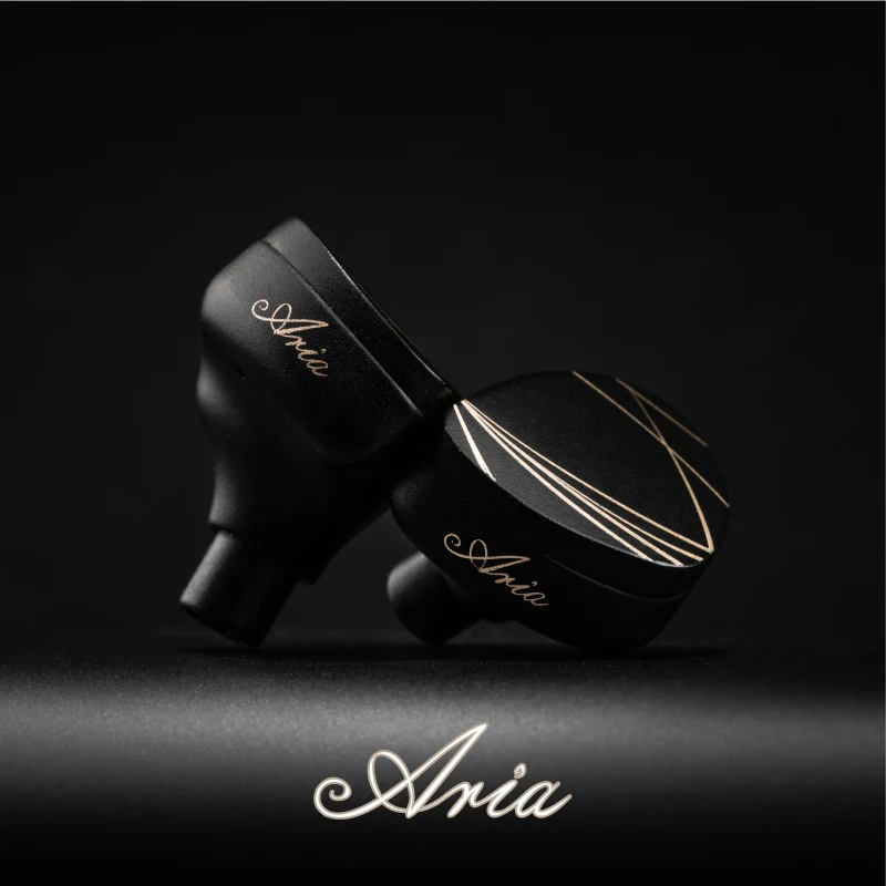 MoonDrop Aria Earbud High Performance LCP Diaphragm Dynamic Driver IEMs Earphone CNC Carved Headset with Detachable Cable | Электроника