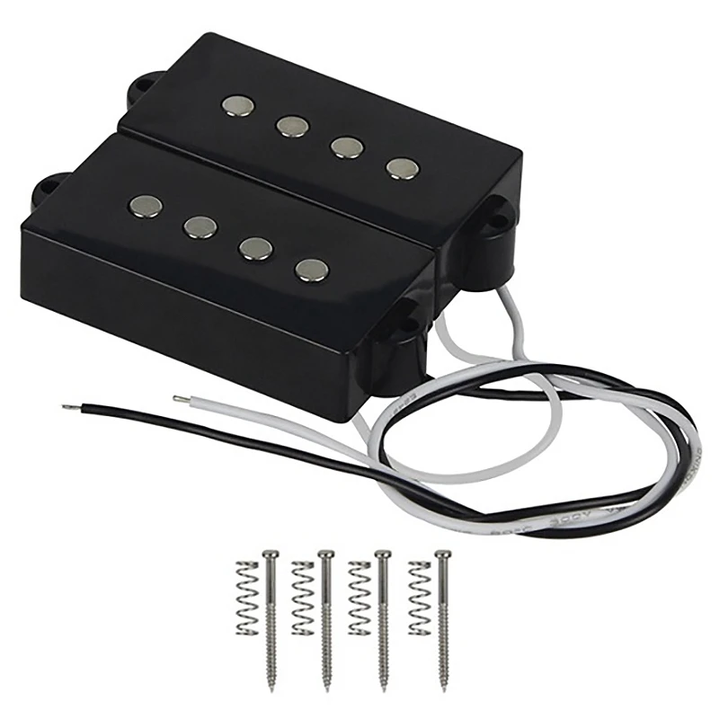 1 шт. Pb P Бас Пикап Humbucker черный и 2 Jb бас гитара Пикапы открытый стиль пикапы набор