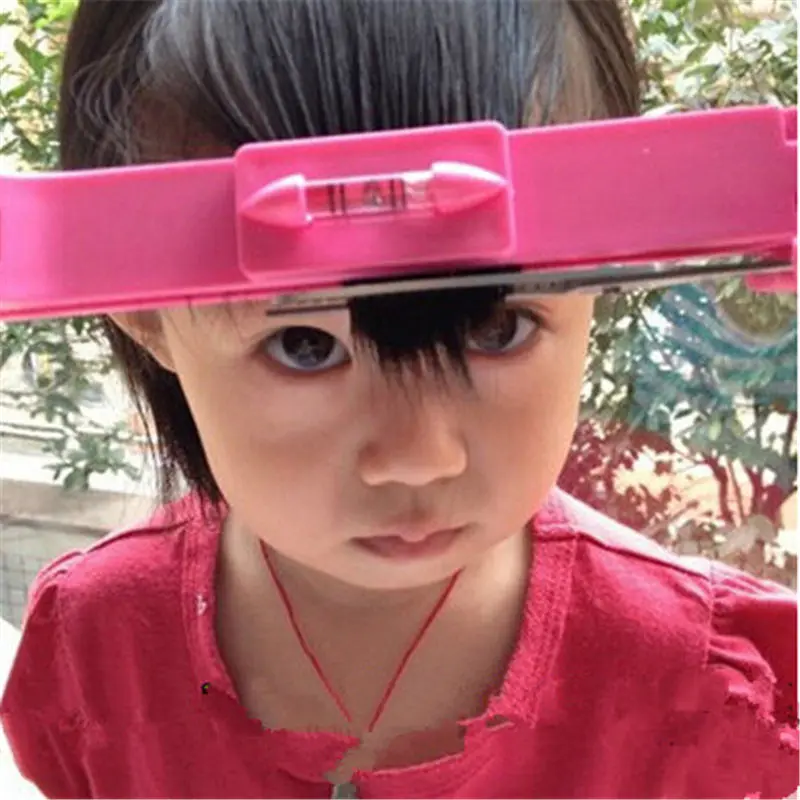 

1PC DIY New Women Hair Trimmer Fringe Cut Tool Clipper Comb Guide for Cute Hair Bang Level Ruler Hair Accessories 2 Colors