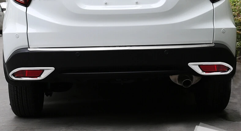 

Lapetus Car Styling ABS ! Chrome Rear Fog Lights Lamps Cover Trim Fit For Honda Vezel HR-V 2014 2015 2016 2017