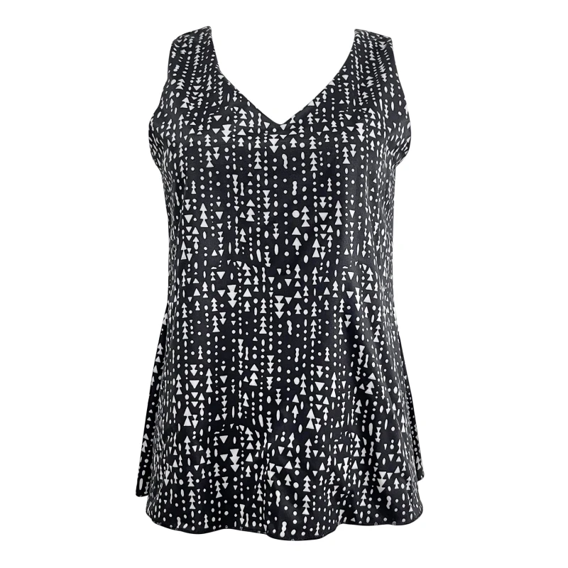 

Loose V-Neck Sleeveless Sexy Tank Tshirt Women Summer Tops 2021 New Printed Casual Beach Vest T shirt Plus Size Female Tees Tops