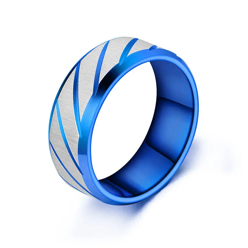 

Titanium Steel Ring Men's Trendy Single Tail Ring Simple and Versatile Decoration Men's Index Finger Ring Jewelry
