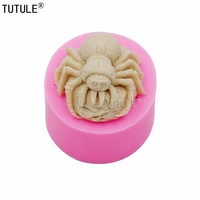 spider silicone rubber flexible food safe mold jewelryresin clay polymer mouldpaper clayfondantplaster spider mold