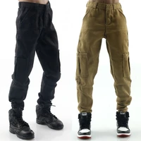 16 scale male overalls clothing tactical pants military work wear combat army style straight trousers model for 12 body model