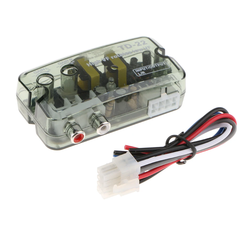 Автомобильный аудио REM сабвуфер с высоким до низким уровнем выходной Адаптер