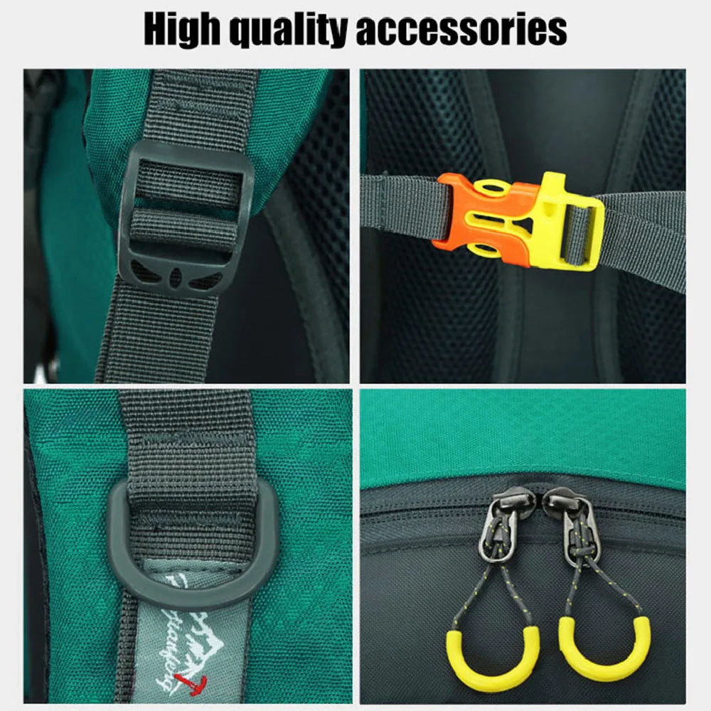 60L рюкзак для спорта на открытом воздухе водонепроницаемые сумки мужчин