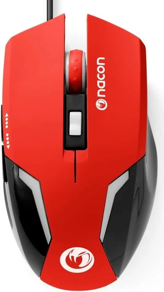 

Nacon Optical Gaming Mouse GM-105 Red PC New