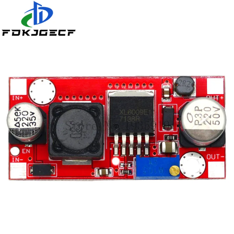 

10PCS XL6009 DC Adjustable Step up boost Power Converter Module Replace LM2577