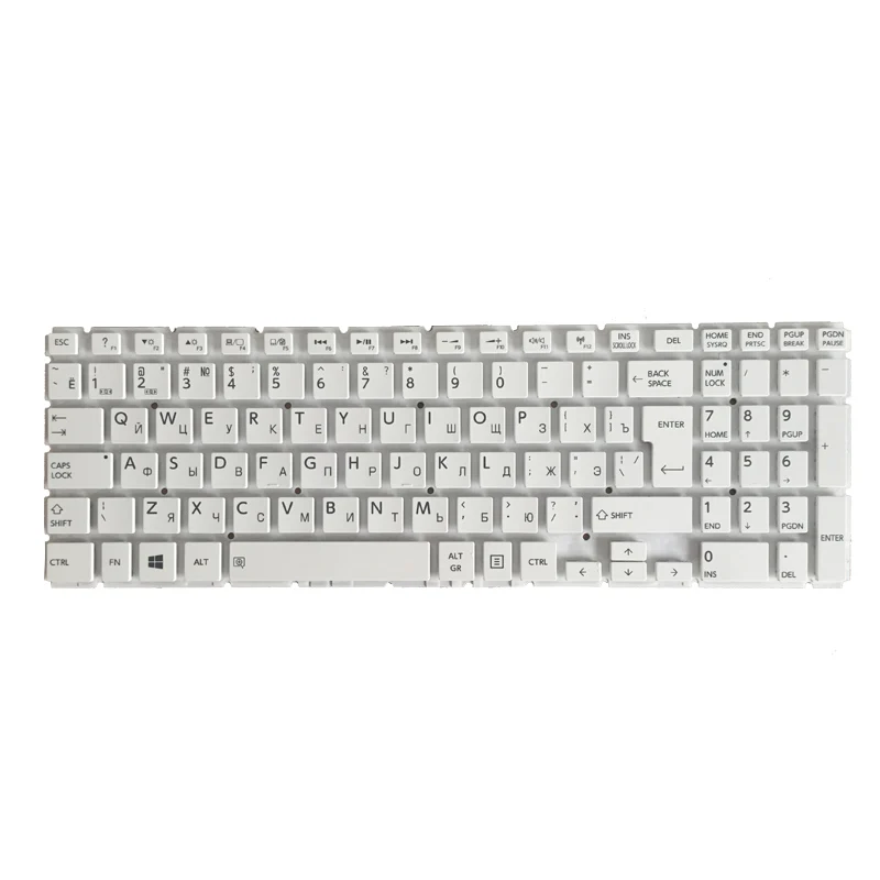 Новая русская клавиатура для ноутбука Toshiba Satellite радиус P55W P55W-B P55W-B5224 P55W-B5220 RU