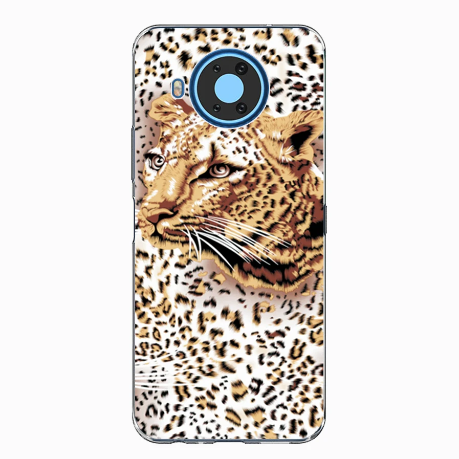 Phone Case for Nokia 8.3 Silicon Soft Cases Rose Wolf Cute Patterned Covers Coque Funda | Мобильные телефоны и аксессуары