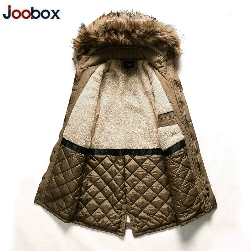 Зимняя Толстая теплая парка мужская куртка Повседневная Длинная Верхняя одежда