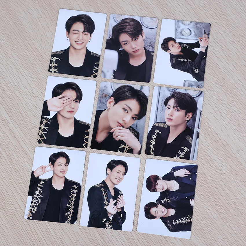 

South Korean Groups K-POP Bangtan Boys Same Japanese Random Card Card High Quality Small Card Gift SUGA JUNG KOOK Cosplay