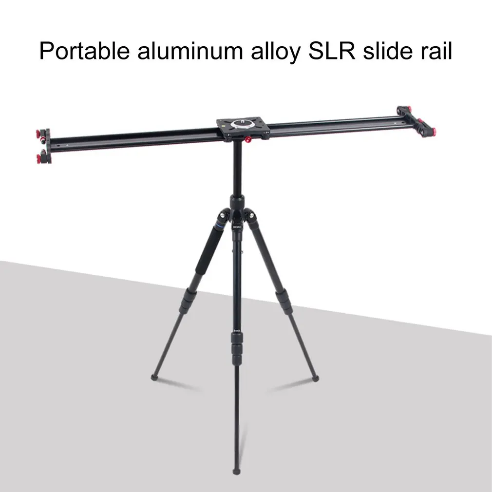 60 см Micro Camera Slider Rail Desktop Lager-Type Stabilisator Video Track Smartphone Universal |
