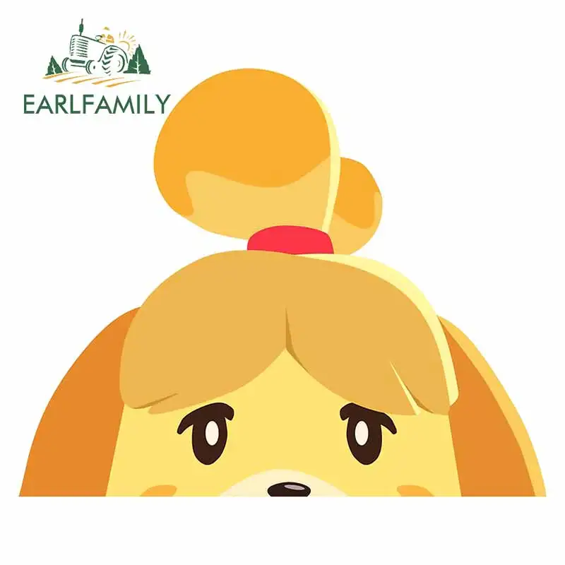 Наклейка Водонепроницаемая EARLFAMILY для мотоцикла JDM ATV 13 см х 10 8 Изабель