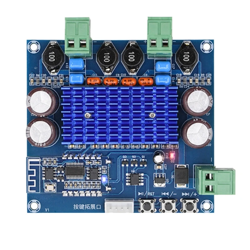 XH-A308 Bluetooth-Совместимость 5 0 TPA3116 плата цифрового усилителя мощности 2x50 Вт стерео