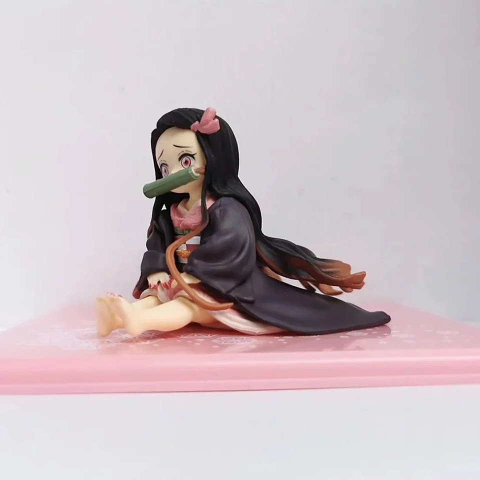 Tronzo Cute Demon Slayer Kimetsu no Yaiba ребенок Kamado Nezuko ПВХ фигурка модель украшения игрушки