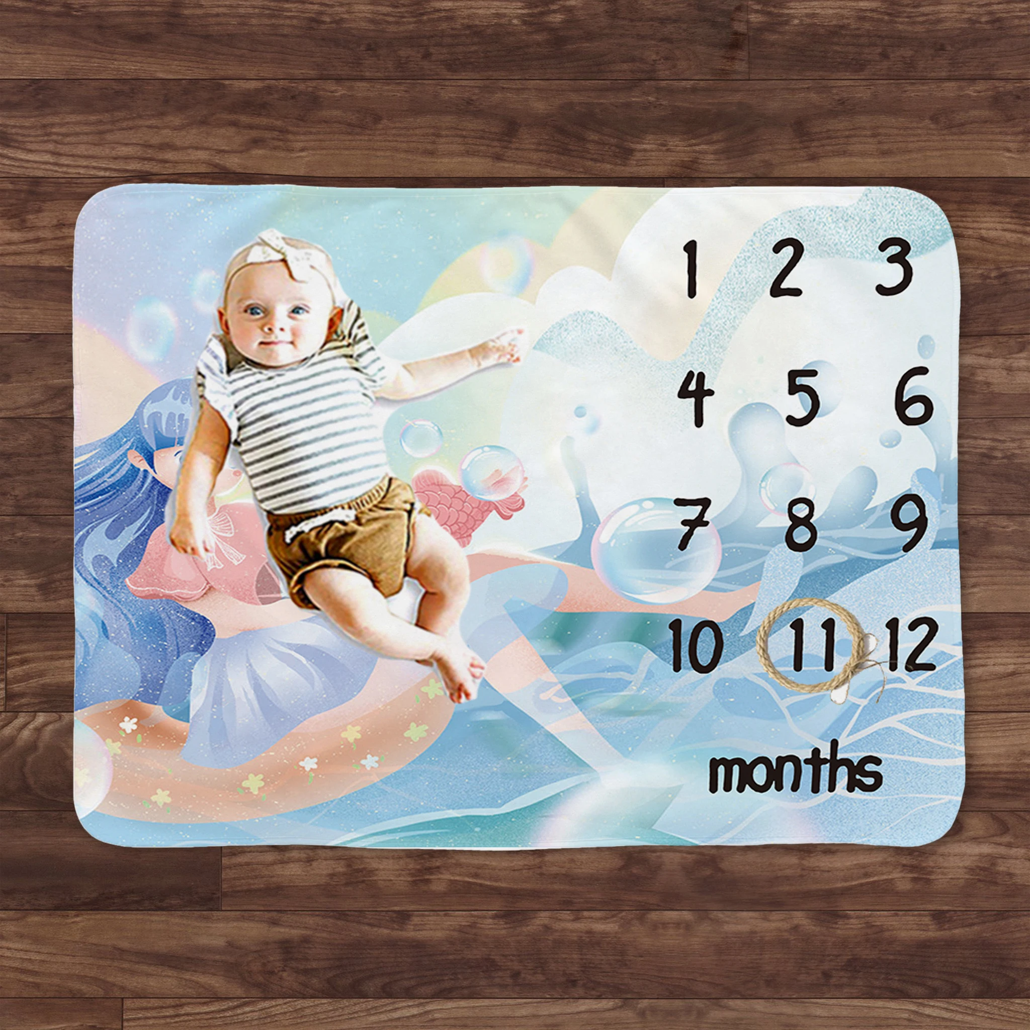 Новое поступление фланелевая простыня детский коврик для новорожденных