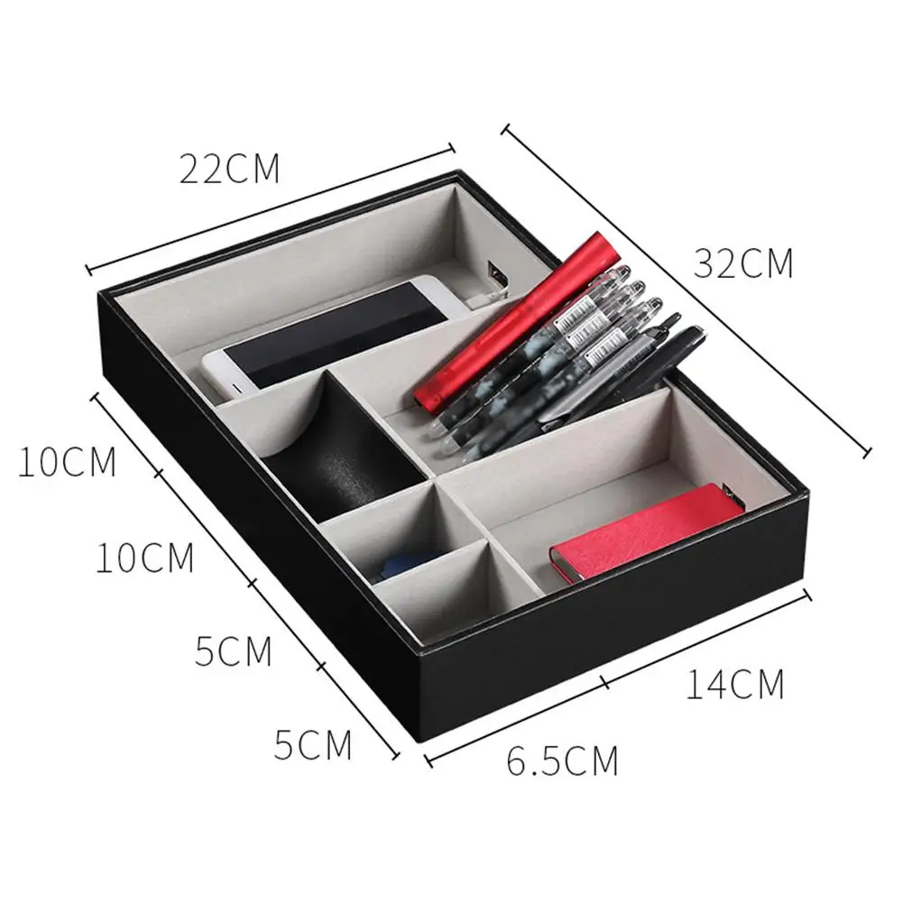 

Bedside Table Storage Box With Lid High-end Creative Display Box Bedroom Jewelry Finishing Box Storage Supplies