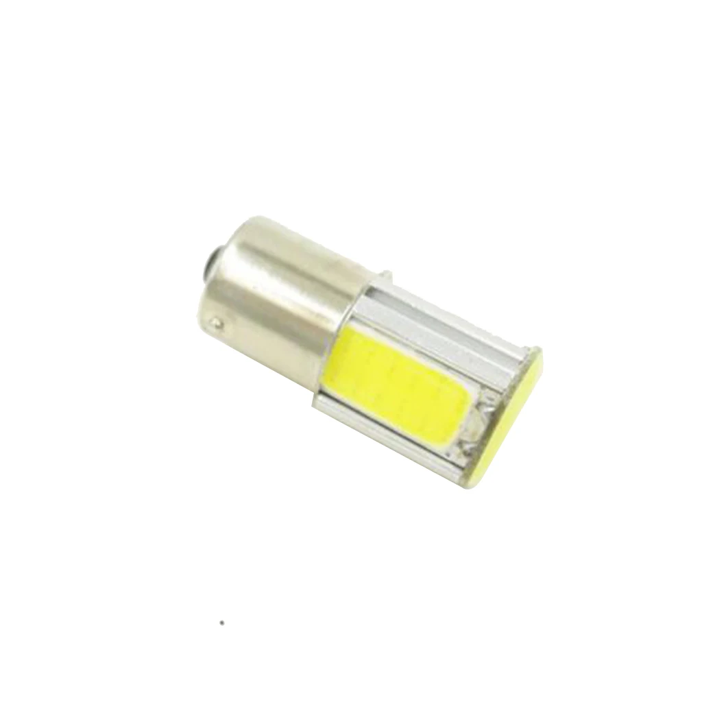 2x High Power Cool White 1156 Ba15s 4 COB LED Car Turn Signal Rear Lights Bulbs Lamps DC 12V | Автомобили и мотоциклы