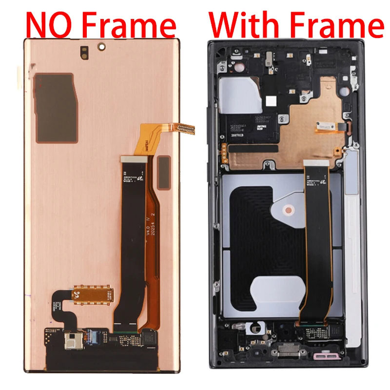 100% Оригинальный Note20 ультра дисплей для Samsung Galaxy Note 20 Ultra N985 ЖК сенсорный экран