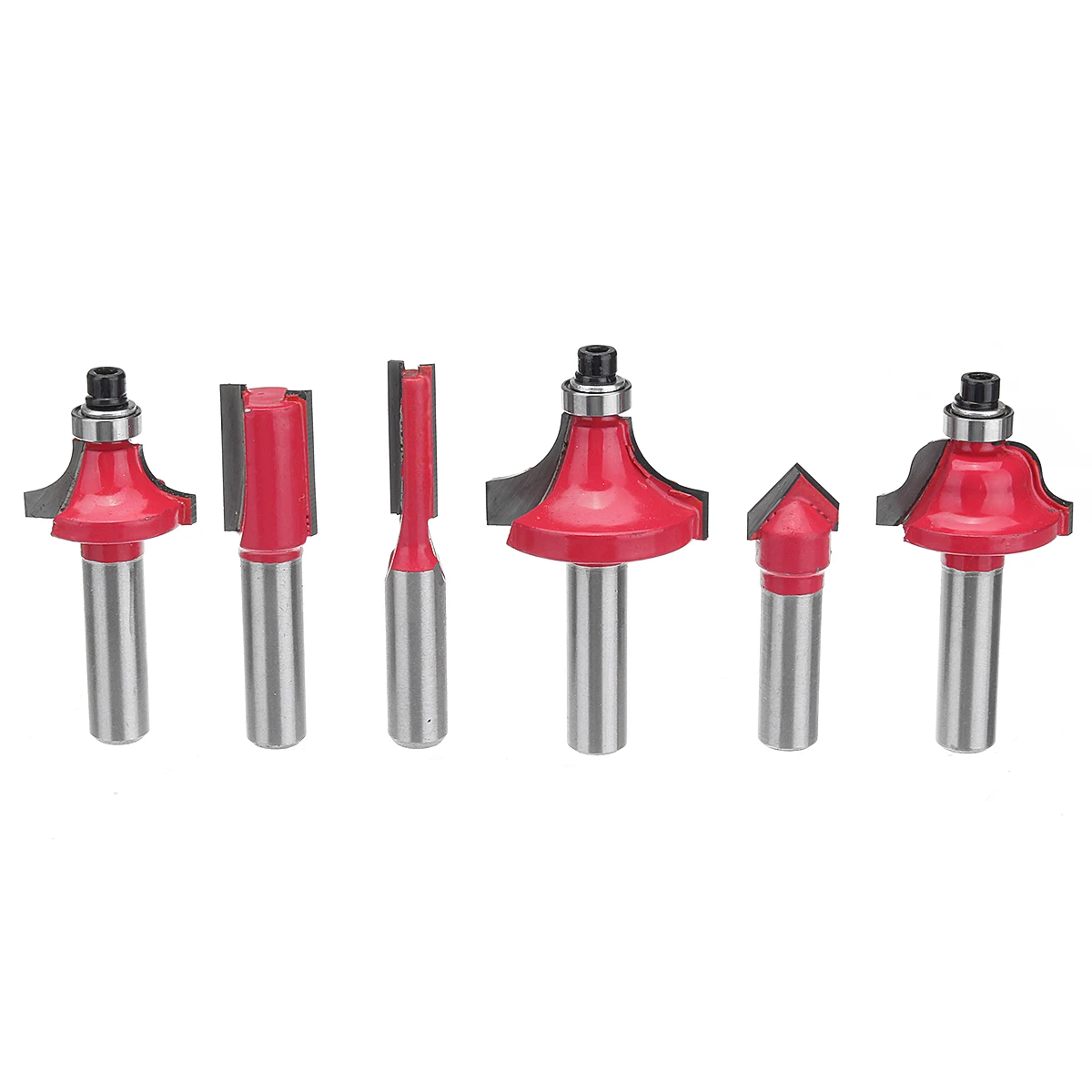 

15 Pcs/Set 12 Pcs 8mm Shank Tungsten Carbide Router Bit Set Wood Cutter Tool Set Milling Wood Cutters Router Bit Set for Wood