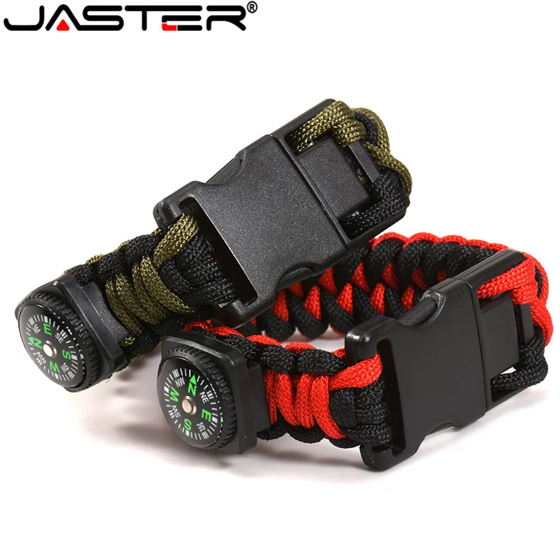 JASTER популярный нейлоновый Браслет USB с компасом флэш-накопитель SB 2 0 ручка