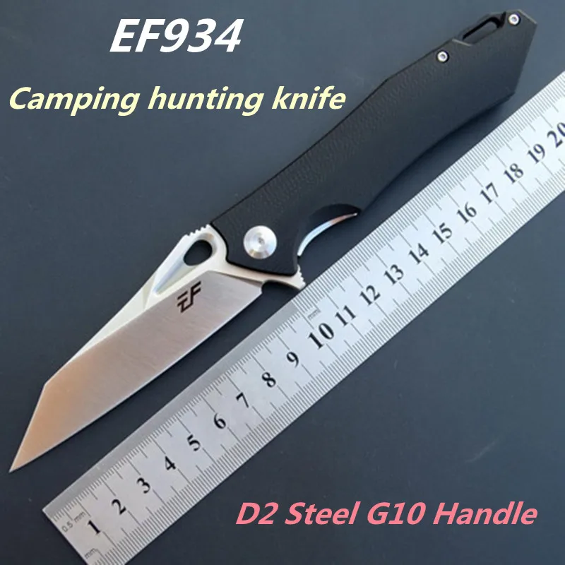 

Складной нож HYSENSS EF934 D2 + G10, портативный карманный Клинок для кемпинга, охоты, фруктов, домкрат, инструменты для повседневного использования