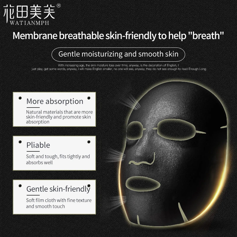 WATIANMPH 10 шт. маска для удаления угрей глубокая очистки пор и акне коллагеновая лица