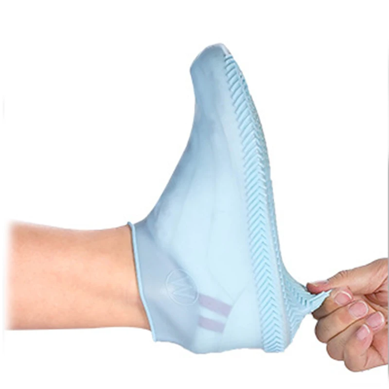 Непромокаемые чехлы для обуви многоразовые складные водонепроницаемые сапоги