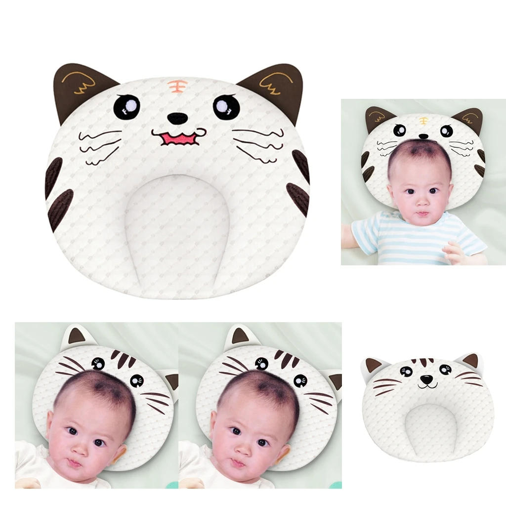 

Kitty Infant Sleeping Pillow Prevent Flat Head Syndrome For Baby Girls/Boys