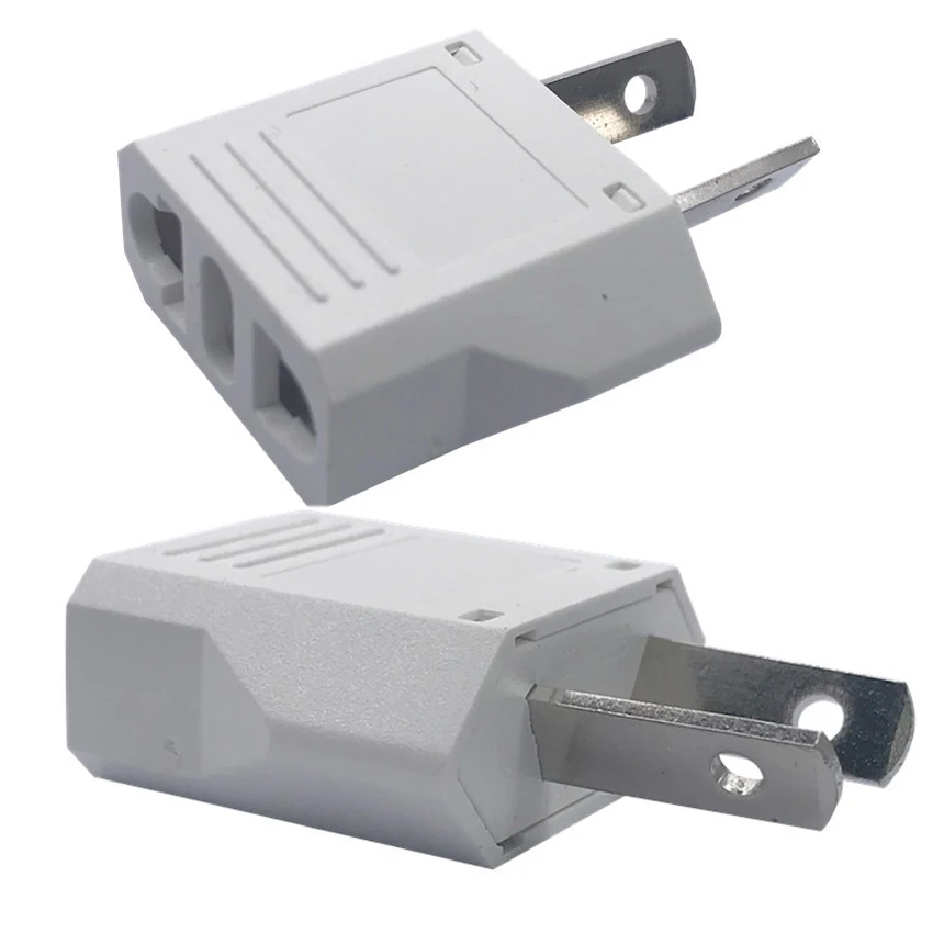 

Supply Black white mini portable 6A 125V/250V Australia new Zealand travel adapter plug AU 2 Pins small power plug type-C