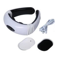 power control far infrared heating pain relief tool health care relaxation electric neck massager pulse back machine