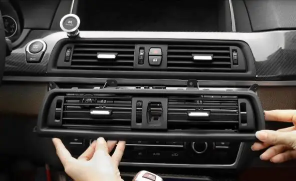 Авто Замена Передняя консоль гриль Dash AC вентиляционное отверстие для 2010-2017 BMW 5