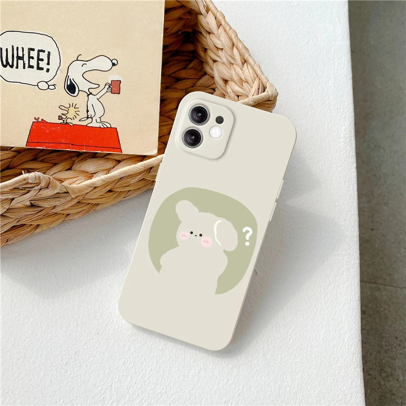 

NOHON cute animal smartphone case for XIAOMI 11 i LITE 10 S T PRO Ultra 9 SE REDMI NOTE 9 8 10 poco f3 Light color back cover