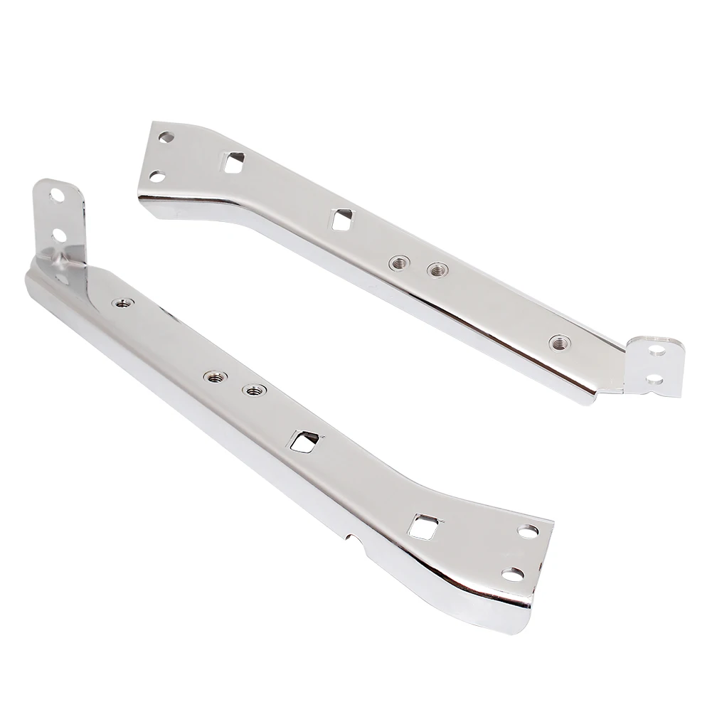 Motorcycle Chrome Drag Heavy Duty Saddlebag Support Brackets For Harley Touring Electra Glide Ultra Classic FLHTCU EFI 1985-2008 |