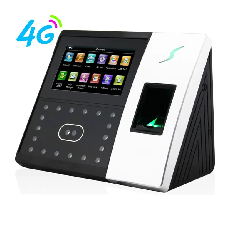 

ZK Iface702 With 4G Biometric Fingerprint Face Facial Recognition Time Attendance Thermal TCP/IP Door Access Control System