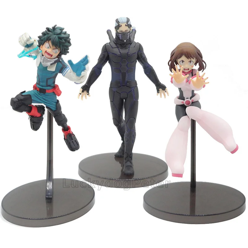 Аниме 1/8 весы My Hero academic Heroes Rising Midoriya Izuku злодей Deku Vs Nine Ochaco Uraraka экшн игрушки из